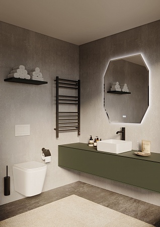 Подвесной унитаз безободковый Terminus Ватикан 490х340 белый Березники - фото 2 Подвесной унитаз безободковый Terminus Ватикан 490х340 белый Березники - фото 2