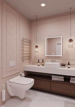 Подвесной унитаз Terminus Ното 550х350 белый Березники - фото 2