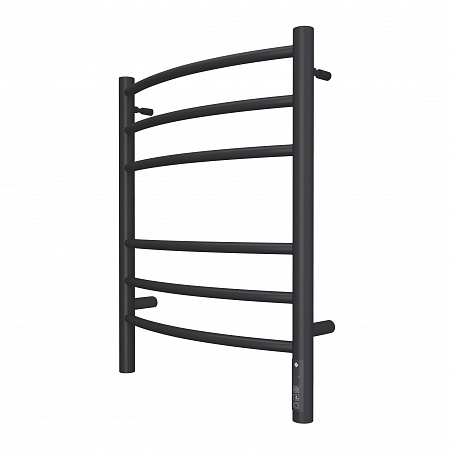 Классик П6 450х600 электро КС ЧЕРНЫЙ МУАР Полотенцесушитель TERMINUS Березники - фото 1