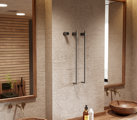 Рондо П2 350х760 электро Полотенцесушитель TERMINUS Оружейная сталь Березники - фото 6 Рондо П2 350х760 электро Полотенцесушитель TERMINUS Оружейная сталь Березники - фото 6