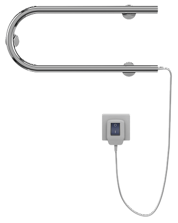 Электро 25 П-обр 500х200 Полотенцесушитель  TERMINUS Березники - фото 2