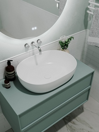 Раковина накладная Terminus Прато 600х415х140 Березники - фото 3 Раковина накладная Terminus Прато 600х415х140 Березники - фото 3