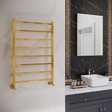 Ватикан П8 500х800 Полотенцесушитель TERMINUS Брашированное золото Березники - фото 3 Ватикан П8 500х800 Полотенцесушитель TERMINUS Брашированное золото Березники - фото 3