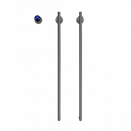 Рондо П2 350х760 электро Полотенцесушитель TERMINUS Оружейная сталь Березники - фото 2 Рондо П2 350х760 электро Полотенцесушитель TERMINUS Оружейная сталь Березники - фото 2