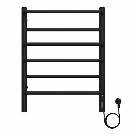 Евромикс П6 450х600 электро КС ЧЕРНЫЙ МУАР Полотенцесушитель TERMINUS Березники - фото 2