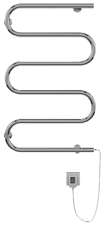 Электро 25 Ш-обр 500х800 Полотенцесушитель  TERMINUS Березники - фото 2