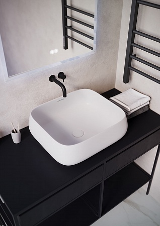 Раковина накладная Terminus Сицилия 440х390х150 Березники - фото 3