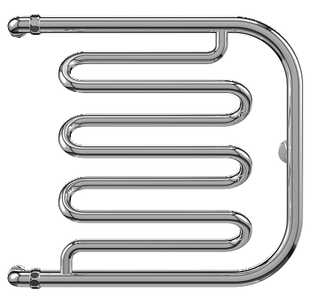 Фокстрот-Лиана AISI 500х500 Полотенцесушитель  TERMINUS Березники - фото 2
