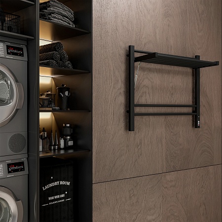 Горизонт П8 600х600 электро КС ЧЕРНЫЙ МУАР Полотенцесушитель TERMINUS Березники - фото 4 Горизонт П8 600х600 электро КС ЧЕРНЫЙ МУАР Полотенцесушитель TERMINUS Березники - фото 4