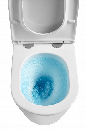 Подвесной унитаз безободковый Terminus Классик S 515х355 белый Березники - фото 6