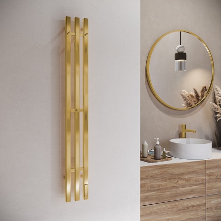 Стойка электро ТРЭ (TRES) проф 1200 TERMINUS Брашированное золото Березники - фото 3