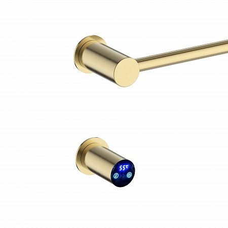 Аккорд П5 500х800 электро Полотенцесушитель TERMINUS Брашированное золото Березники - фото 3