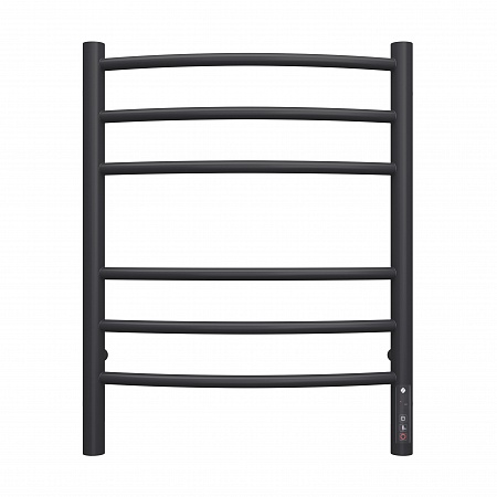 Классик П6 450х600 электро КС ЧЕРНЫЙ МУАР Полотенцесушитель TERMINUS Березники - фото 2