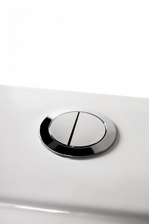 Напольный унитаз-компакт безободковый Terminus Ватикан 610х365 белый Березники - фото 7