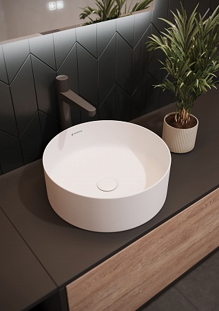 Раковина накладная Terminus Аврора 410х410х140 Березники - фото 3