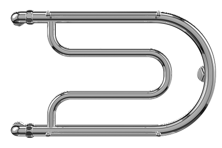 Фокстрот AISI 32х2 320х500 Полотенцесушитель  TERMINUS Березники - фото 2